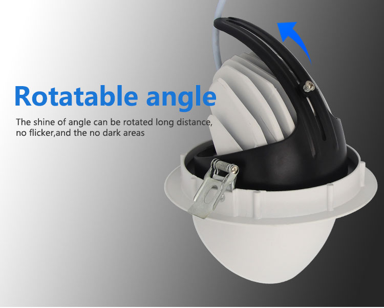 Gimbal LED downlight