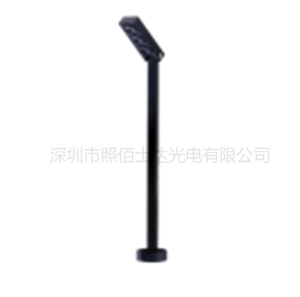 Square head round rod lamp